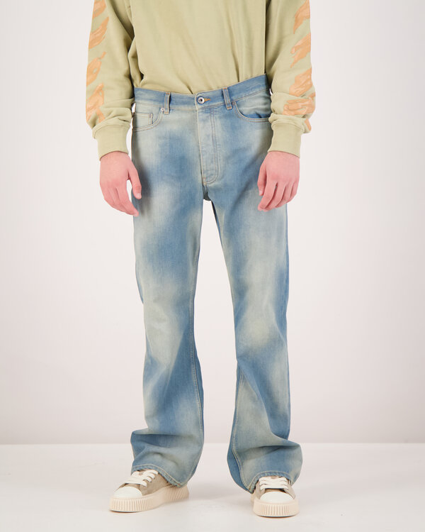 Diag Raw Patch 90s Skate Broek Blauw