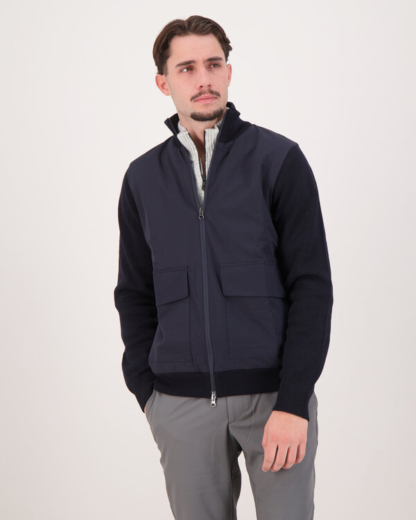Dawson Hybride Jacke Blau