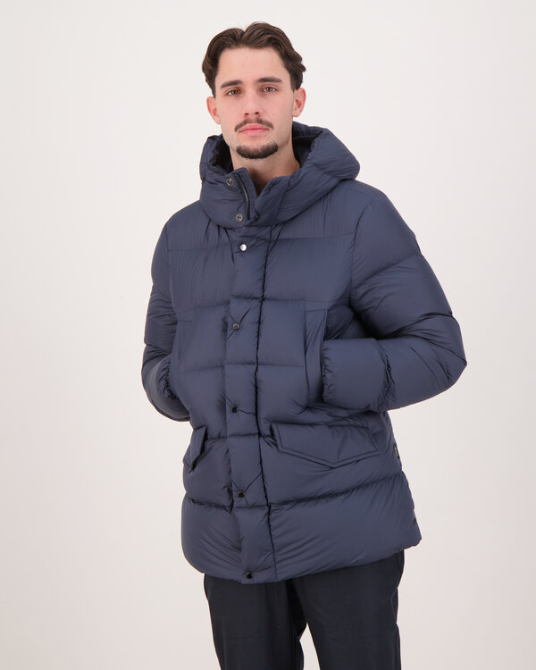 Cloud Davis Parka Blauw