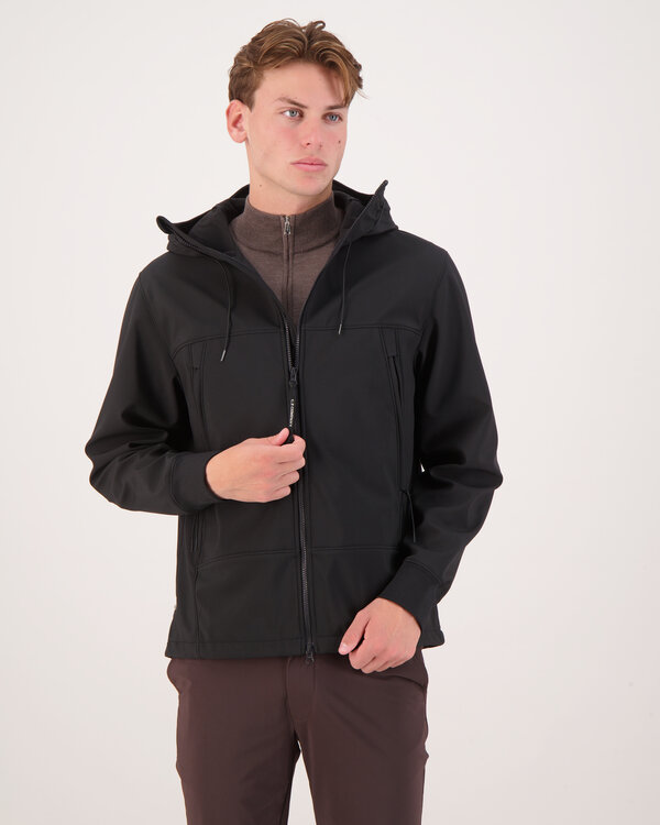 Shell-R Outerwear Medium Jas Zwart
