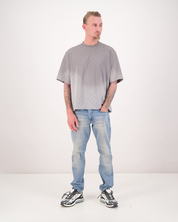 Faded Moon Jersey T-Shirt Donkergrijs