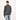 Diagonal Raised Fleece Lens Trui Donkergrijs