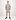 Diagonal Raised Fleece Lens Trui Grijs