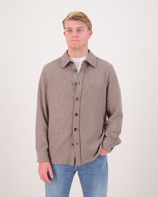 Overshirt Braun