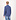 Timon-6 Langarm-Poloshirt Blau