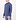 Timon-6 Langarm-Poloshirt Blau