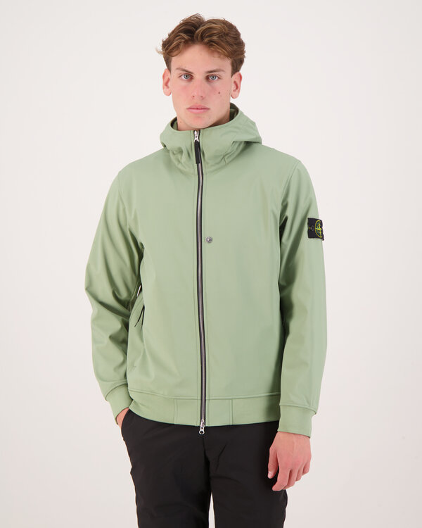 Q100004 Soft Shell Light hooded Jas Sage