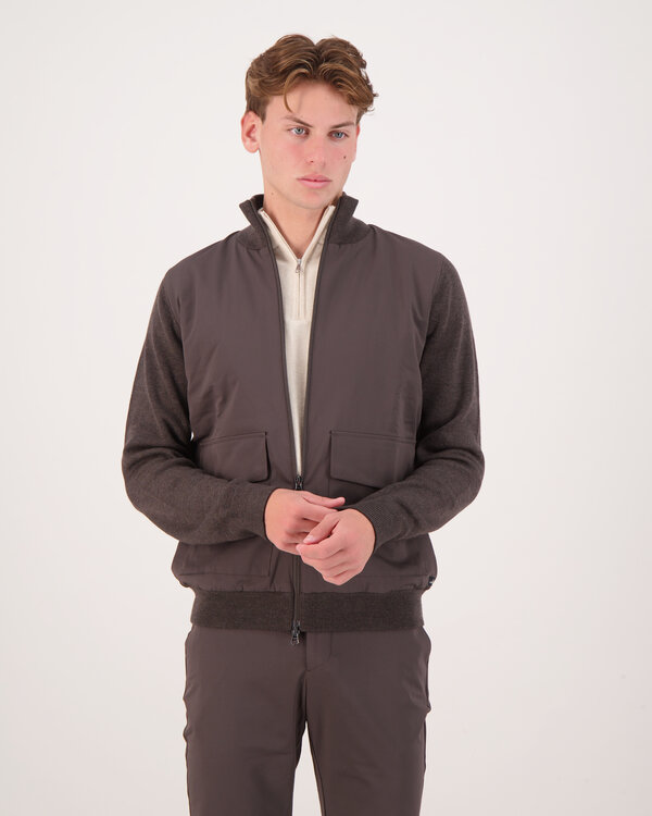Dawson Hybride Jacke Braun