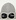 Extra Fine Merino Wool Knit Muts Grijs