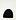 Extra Fine Merino Wool Knit Muts Zwart
