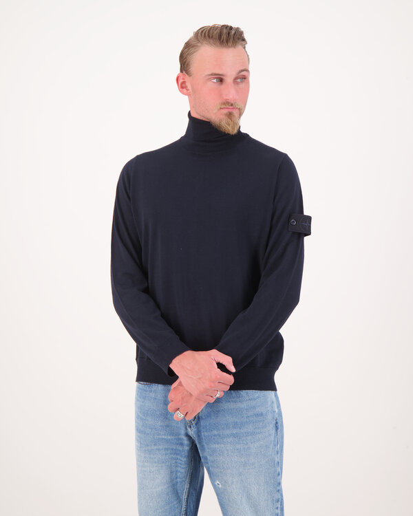 5100075 Rollkragenpullover Marine