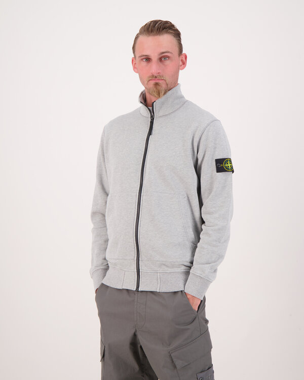 6100063 Zip Up Vest Donker Grijs