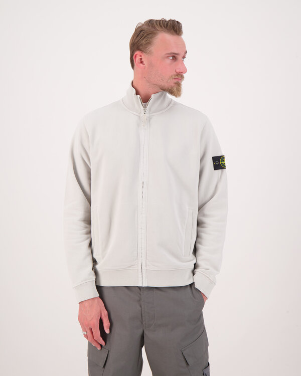 6100066 Zip Up Vest Pearl Grey