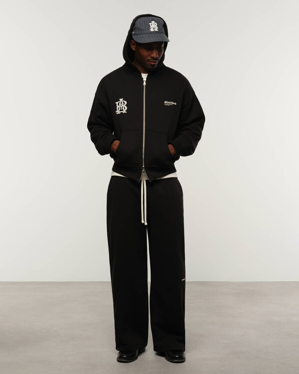 Dual Logo Vest Zwart