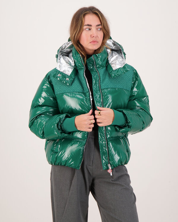 Ripstop Puffer Jacket Grün