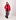 Sten Hooded Down Jas Rood