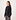 Moonogram Flocked Relaxed Trui Zwart