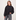 Moonogram Flocked Relaxed Trui Zwart