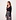 Cropped Lange Mouwen Shirt Zwart