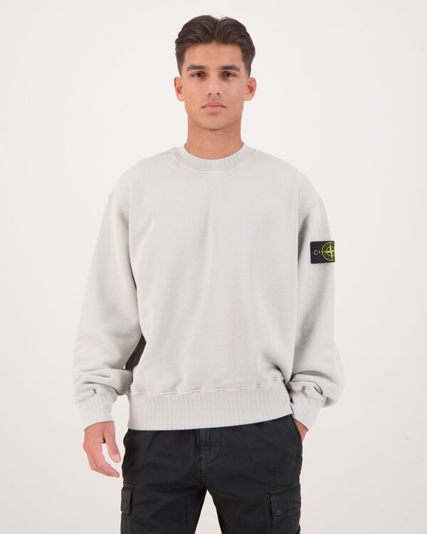 6100021 Felpa Sweatshirt Pearl Grey