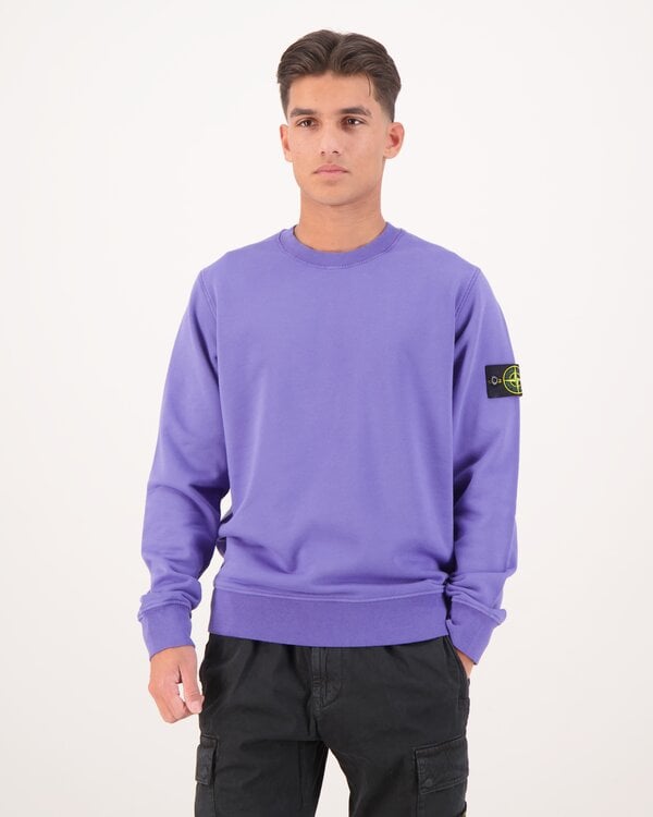 6100060 Organic Cotton Fleece Sweater Lavendel