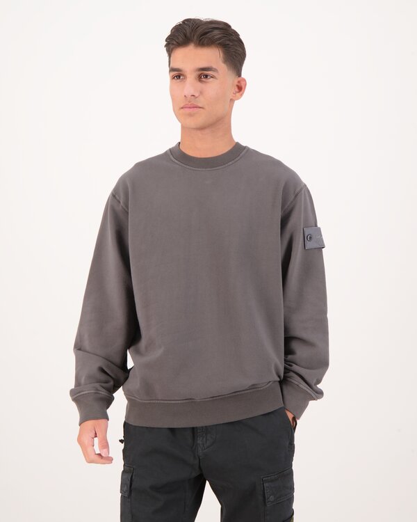 6100069 Ghost Piece Sweater Dark Grey