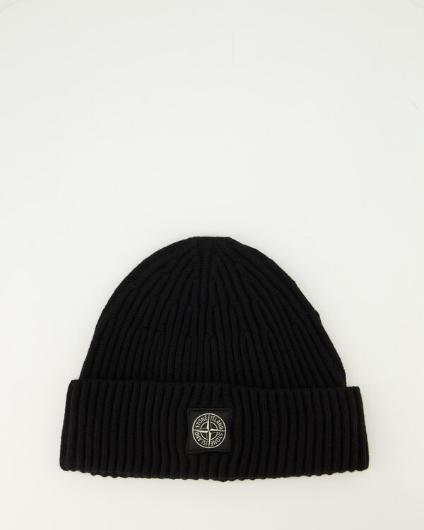 N100002 Full Rib Muts Zwart