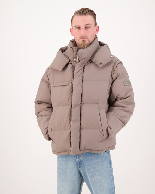 Dave V2 Pufferjacke Beige