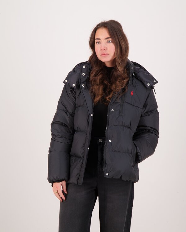 Crly Jkt-Insulated Jas Zwart