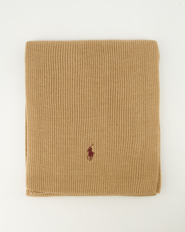 Polo Ralph Lauren Wollen Sjaal Camel Wollen Sjaal Camel