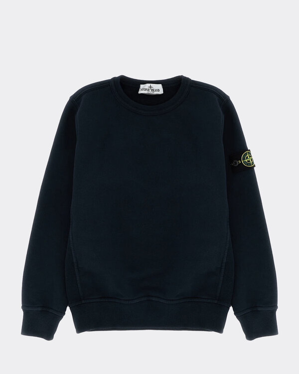 Stone Island Junior 6100001 Felpa Sweater Marine 6100001 Felpa Sweater Marine