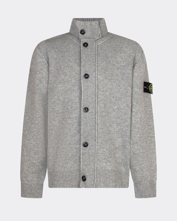 Stone Island Junior 5100003 Cardigan Grijs 5100003 Cardigan Grijs