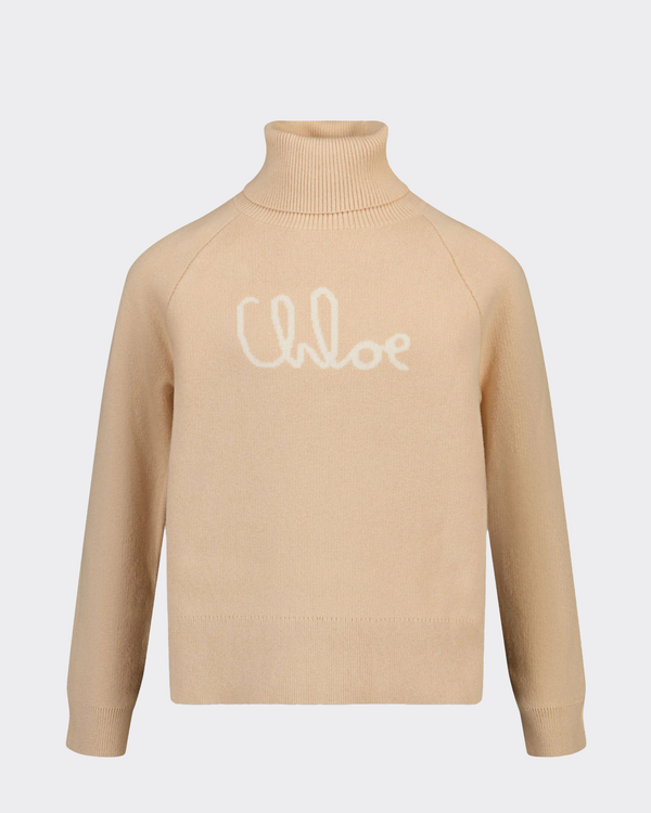 Chloé Kids Logo Coltrui Bruin Logo Coltrui Bruin