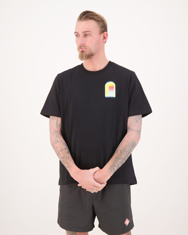 Casablanca L Arche Classic T-Shirt Black L Arche Classic T-Shirt Black