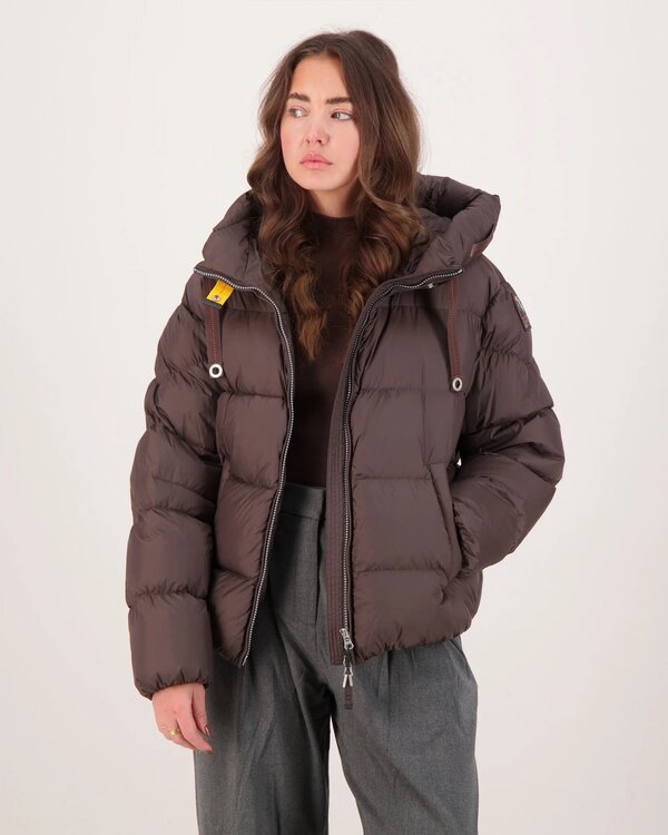 Tilly Down Jacke Braun