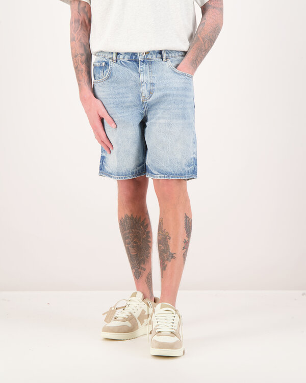 Tailored Denim Korte Broek Blauw