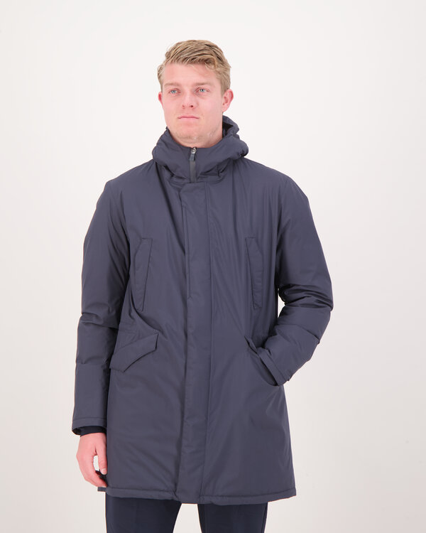 Herno 2-laags Windstopper Lange Parka Marine 2-laags Windstopper Lange Parka Marine