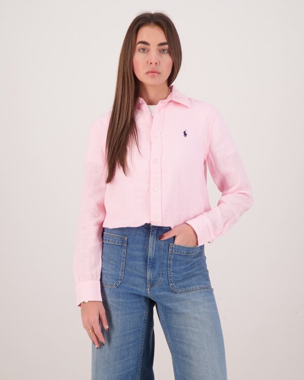 Linnen Shirt Roze