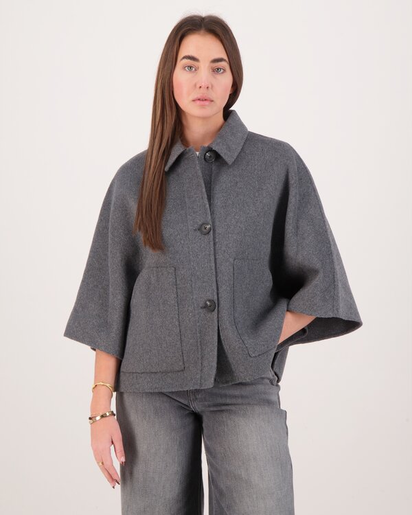 Alter Ego Lena Poncho Dark Grey Lena Poncho Dark Grey