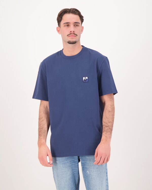 Hugo Logo T-Shirt Donkerblauw
