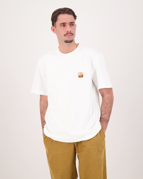 Hugo Logo T-Shirt Ecru