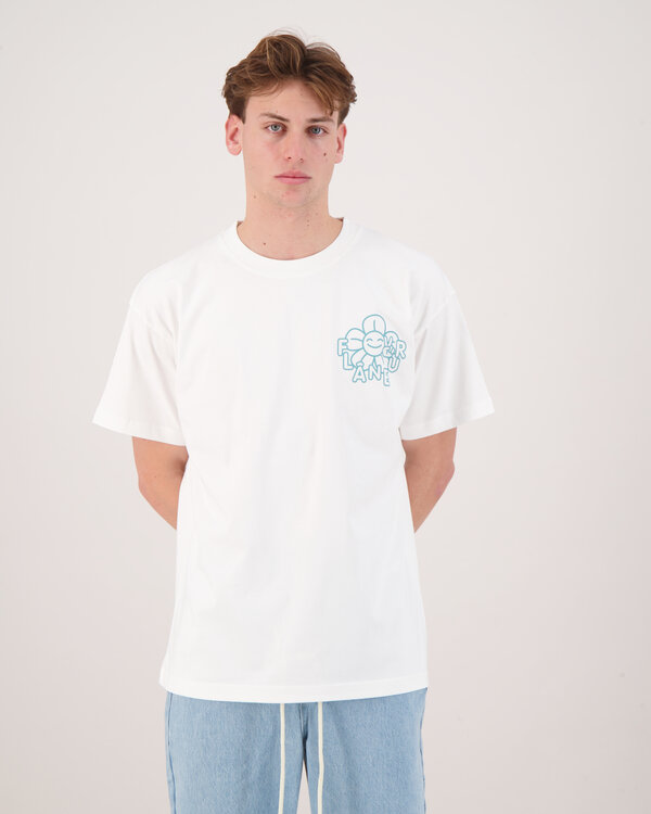 Happy Flower T-Shirt White.