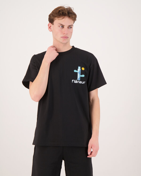 Festival Map T-Shirt Black.