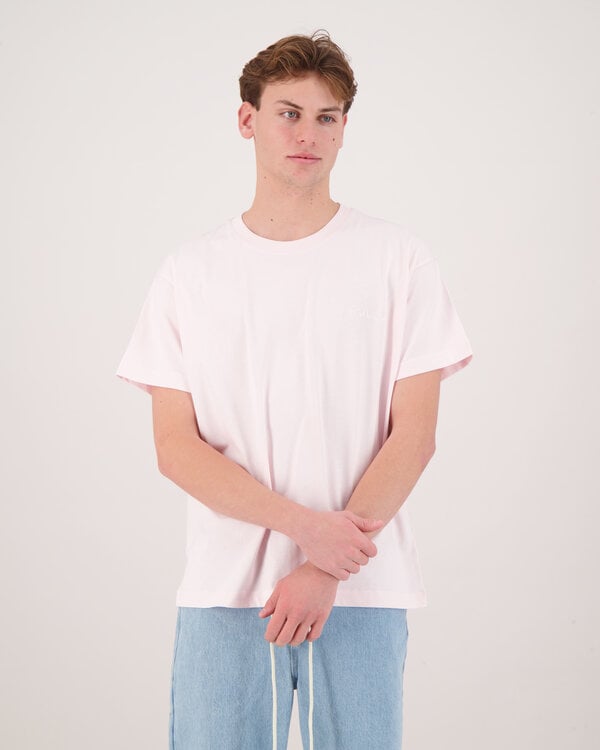 Signature T-shirt Roze