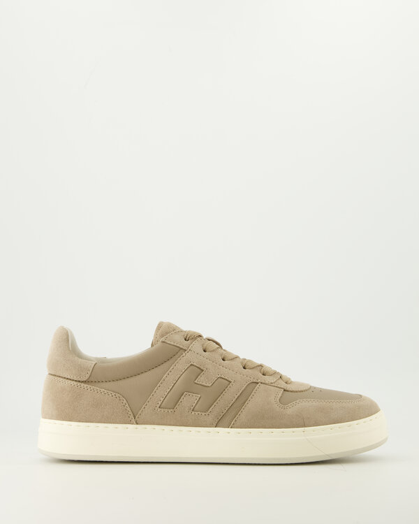 H668 Allacciato H Banda Sneaker Beige