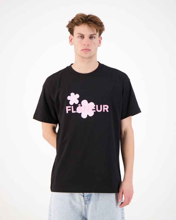 Organic Flower T-Shirt Roze