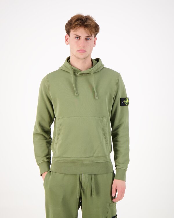 6100062 Fleece Hoodie Military