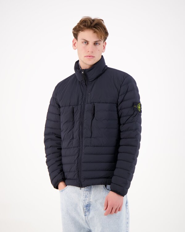 4100106 Seamless Tunnel Nylon Down Jacke Marine