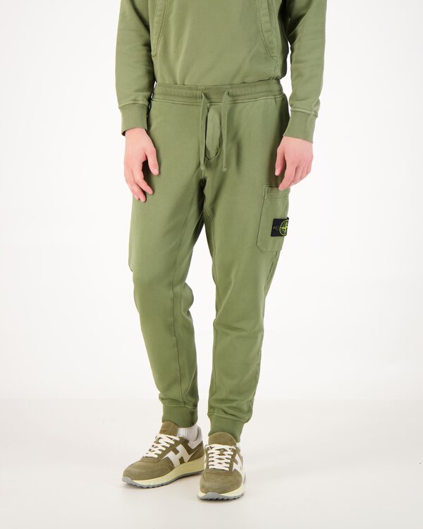 6200010 Organic Cotton Fleece Joggers Military