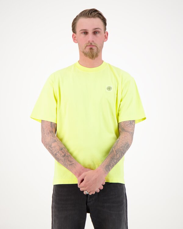 2100030 Combed Organic Cotton Jersey Lemon